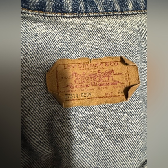 Levi’s vintage blue jacket 57514-0299 - Picture 3 of 10